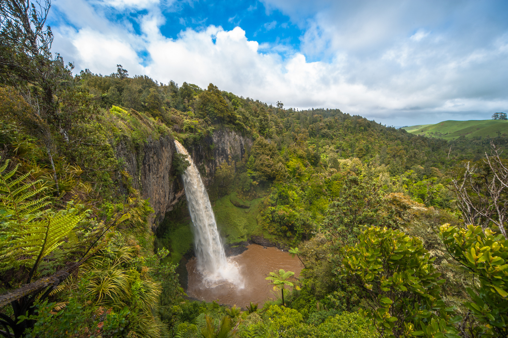 Neuseeland: Bridal Veil Falls