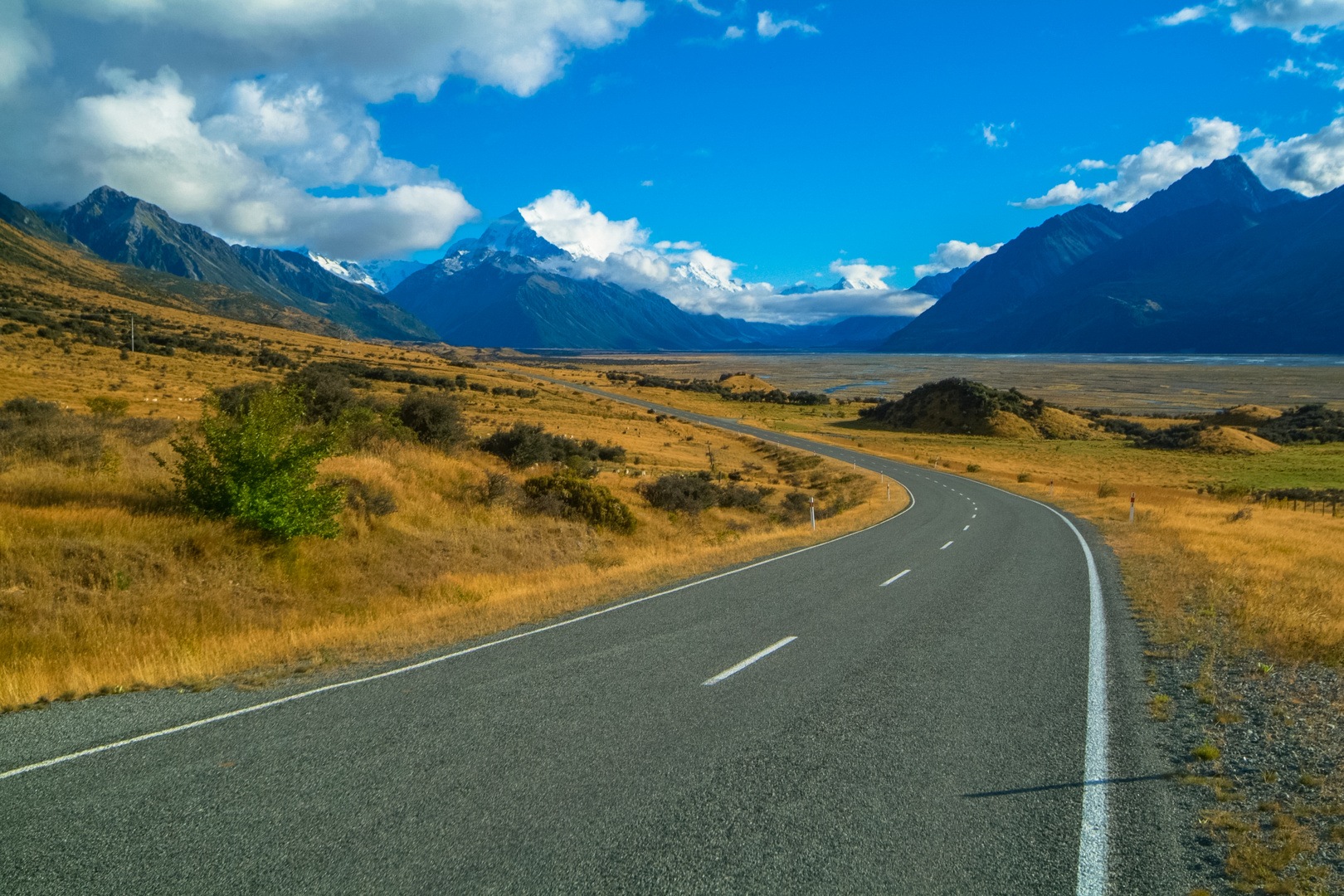 Neuseeland: Der Mount Cook im Morgenlicht #1