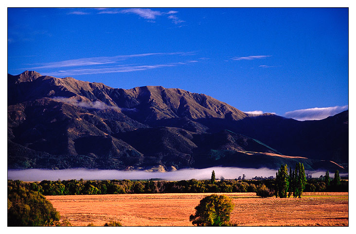 Neuseeland erwacht... Henmar Springs Valley im Morgenlicht