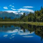 Neuseeland: Lake Matheson mit Mount Cook #2