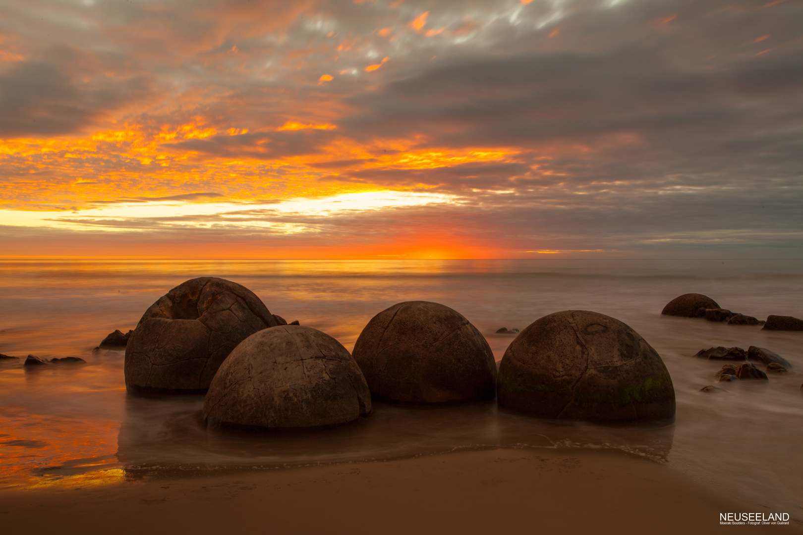 Neuseeland - Moeraki Boulders