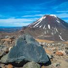 Neuseeland: Nordinsel, Tongariro Alpine Crossing. Mount Ngauruhoe