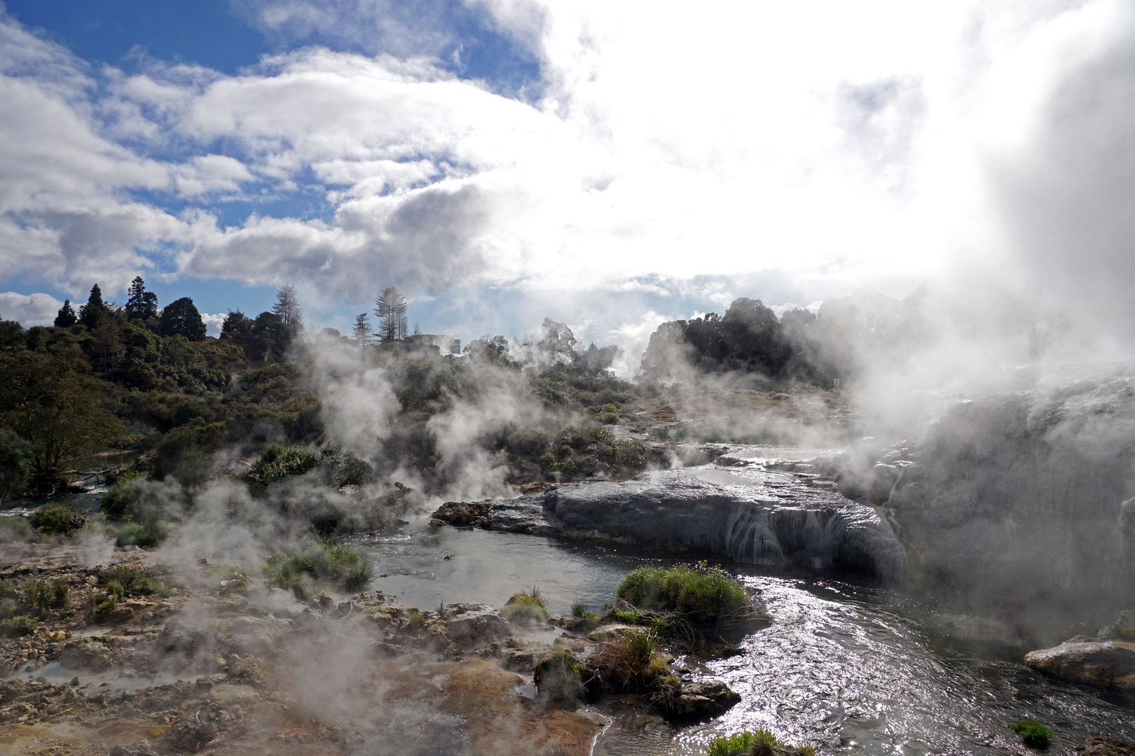 Neuseeland- Rotorua - Thermalgebiet Whakarewarewa