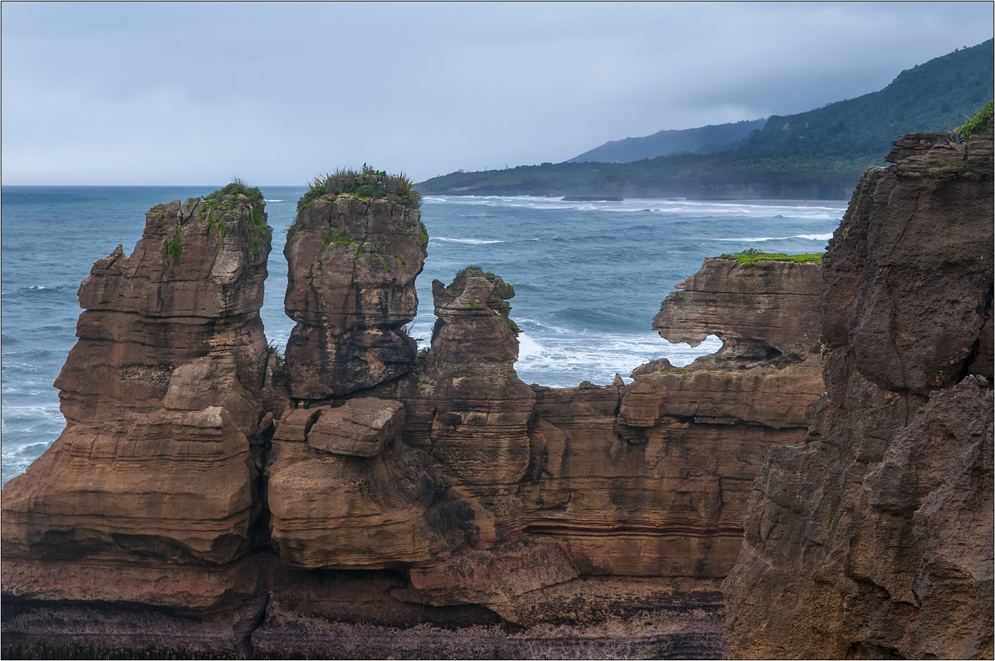 Neuseeland ++ Südinsel ++ Westküste ++ Pancakes Rocks