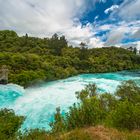 Neuseeland: Taupo, Huka Wasserfälle