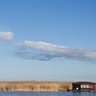 Neusiedlersee mit niedrigem Horizont