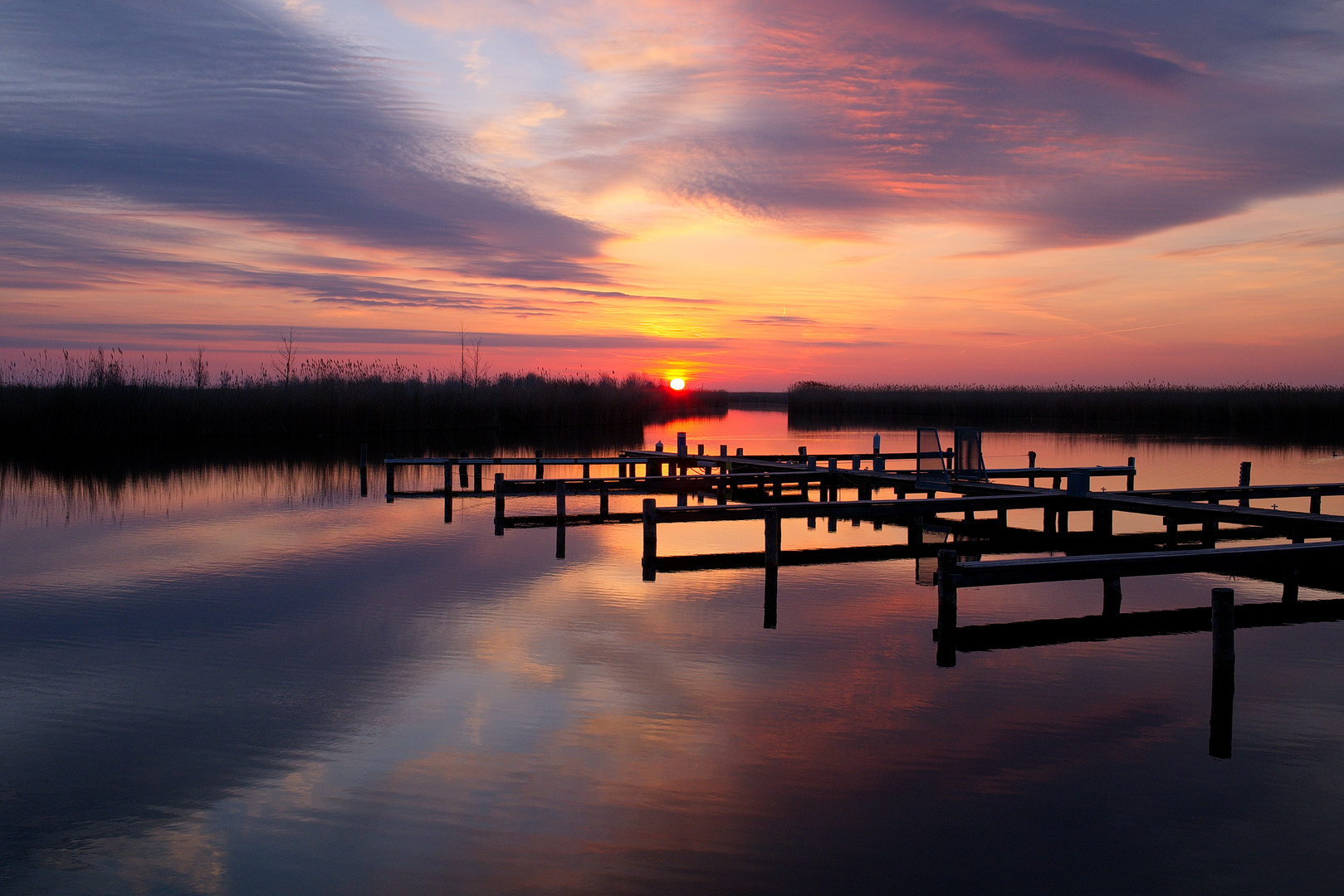 Neusiedlersee Sonnenaufgang