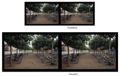 Neuss Fahrradparkplatz - Parallel & Kreuzblick