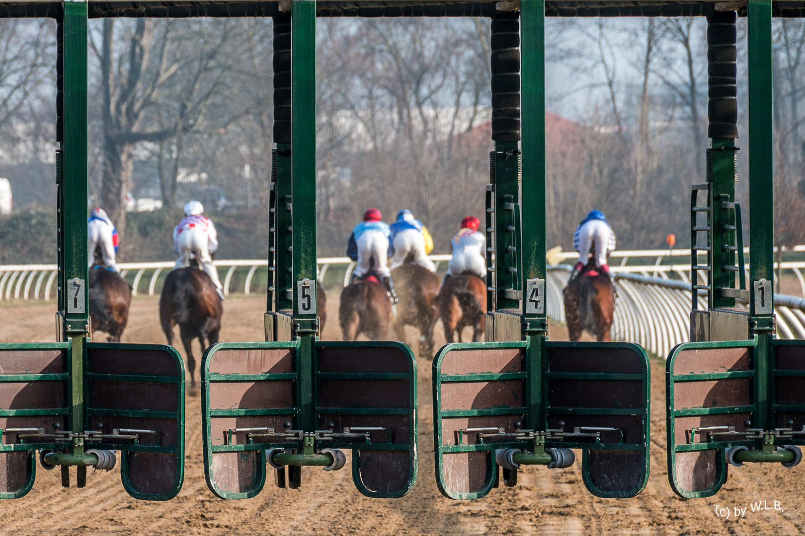 Neuss Galopp Rennbahn mit dem „Preis der Stadt Neuss“