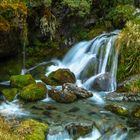 Neusseland 2006: Wasserfall am Routeburn Track zwischen SH94 und Lake Howden Hut