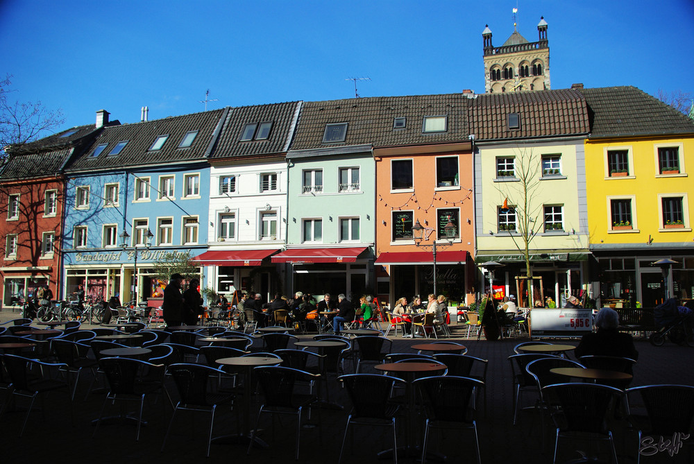 Neusser Cafés am Markt