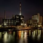 Neusser Hafen bei Nacht...