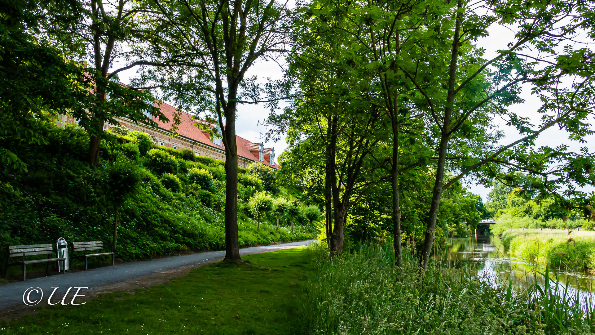 Neustadt a.Rbge. rund um das Schloss Foto & Bild reportage