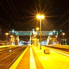 Neustadter Bahnhof bei Nacht