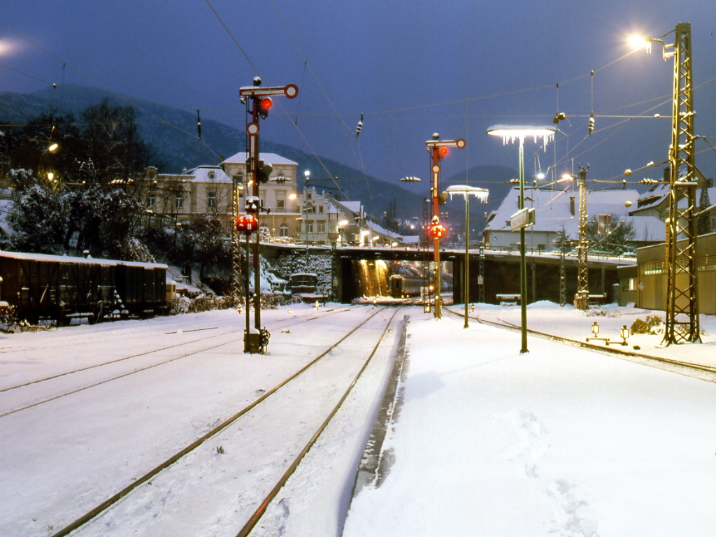 Neustadt/Wstr. im Winter