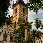 Neustädter Rathaus & Brunnen mit Pestsäule - Prag