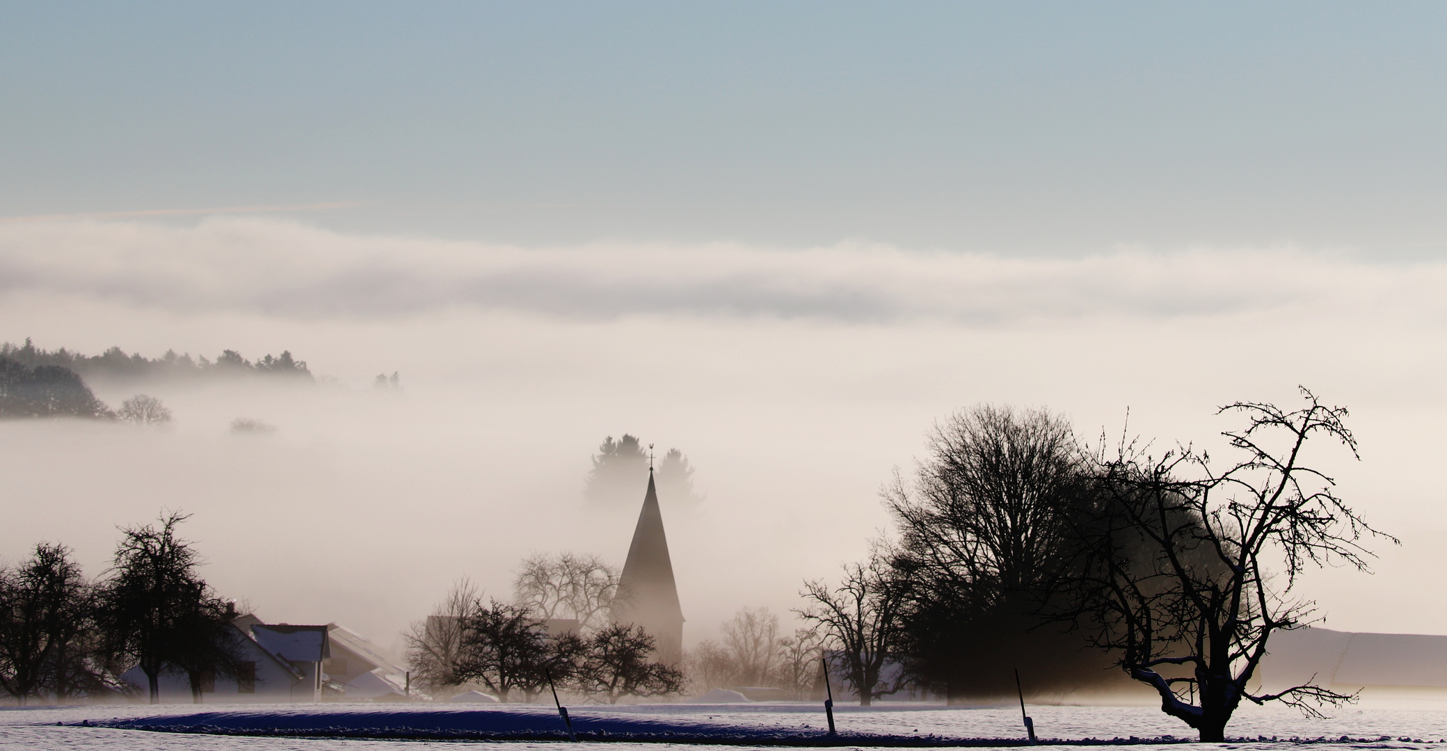 Neuweiler im Nebel