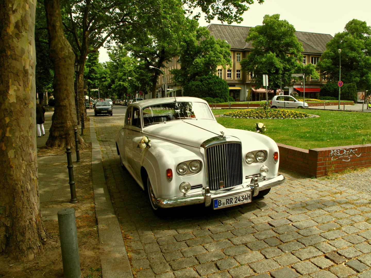 Neuzeitliche Hochzeitskutsche