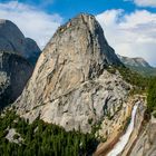 Nevada Fall, Liberty Cap, Half Dome