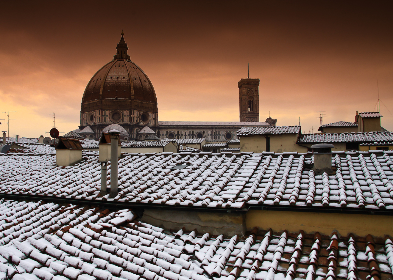 Neve a Firenze