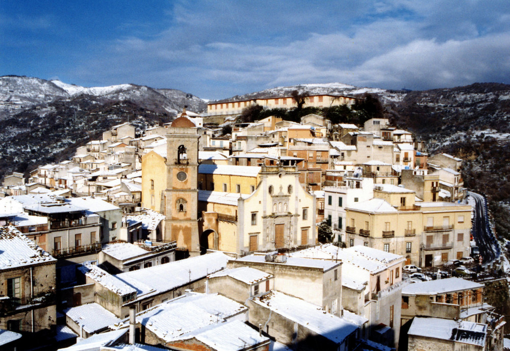 Neve a San Piero Patti