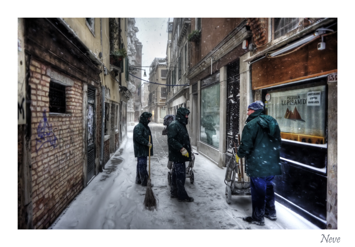 Neve a Venezia