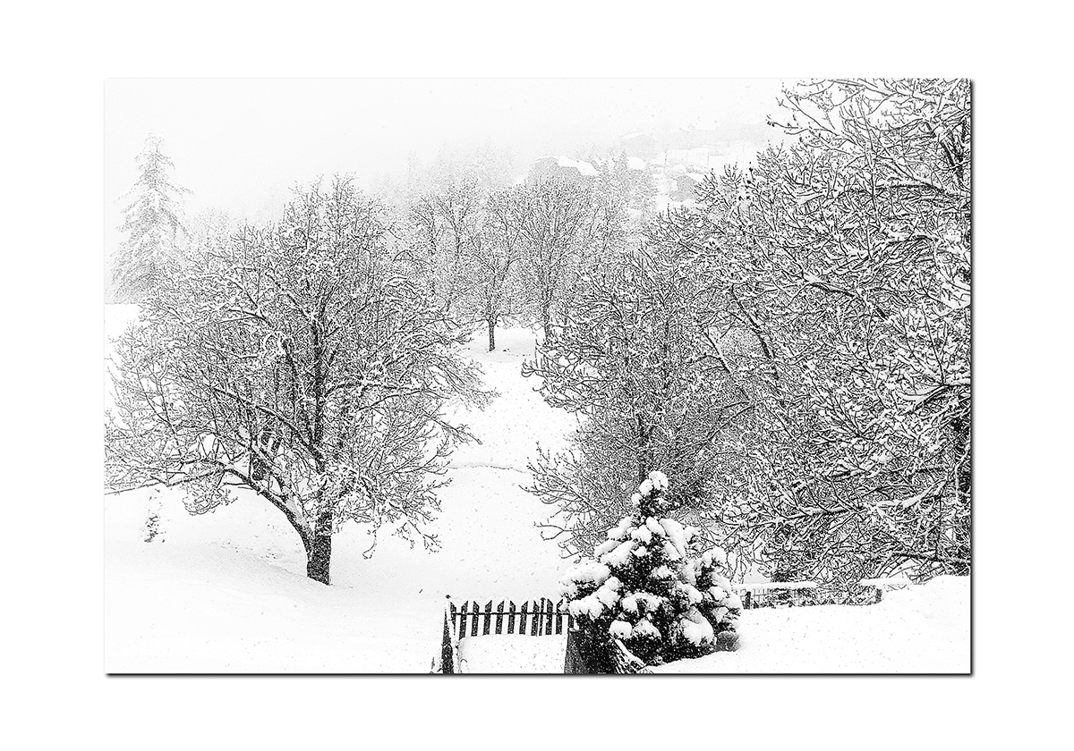 NEVE DAL BALCONE