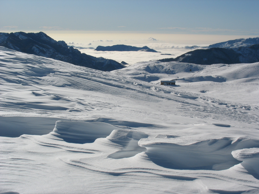 Neve disegnata dal vento