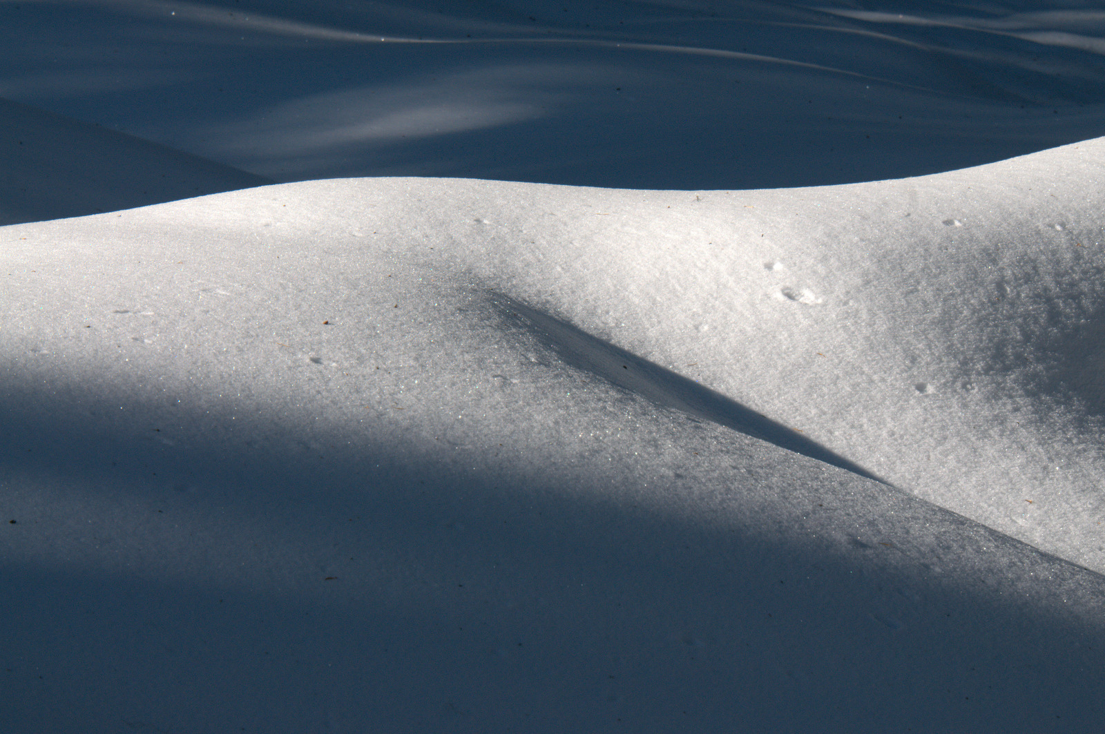 Neve in val di Fassa