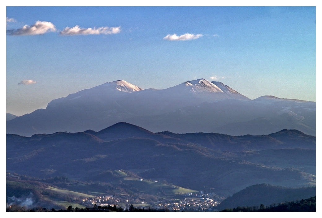 Neve lassù...ma vicino.