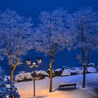 Neve sul lungolago di Desenzano