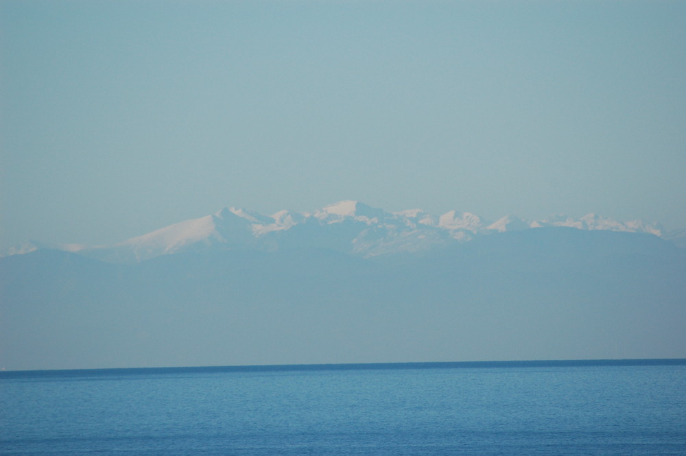 Neve sul mare