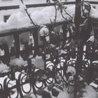 neve sul mio balcone a milano