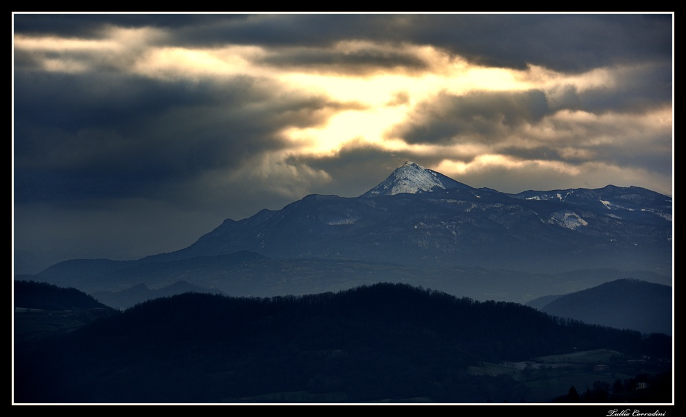 ..neve sul monte Ventasso!