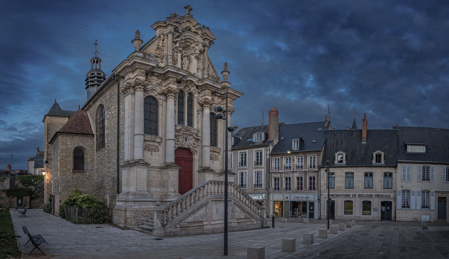 Nevers Nachtansichten - Marienkapelle