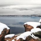 Nevicata sul Lago di Varese