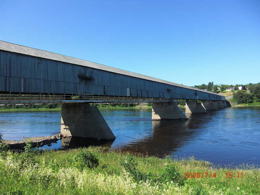 New Brunswick / Hardland-Bridge / Jonston River Juli 2008