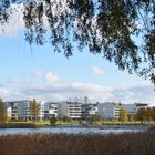 New buildings in the street of Alvar Aalto