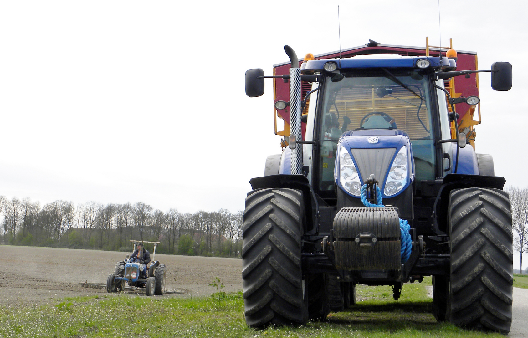 New Holland and Fordson