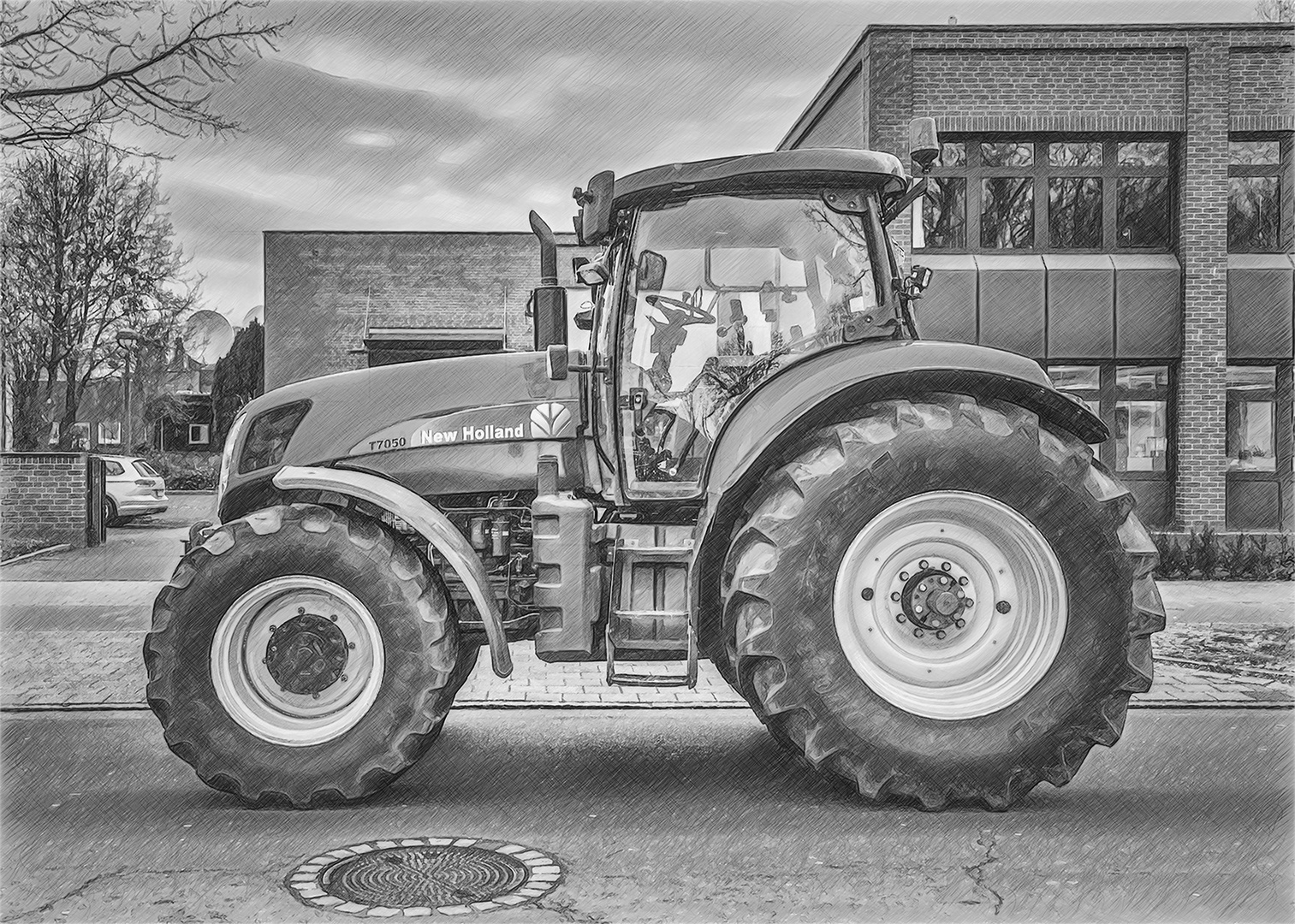 New Holland T7050 Traktor 