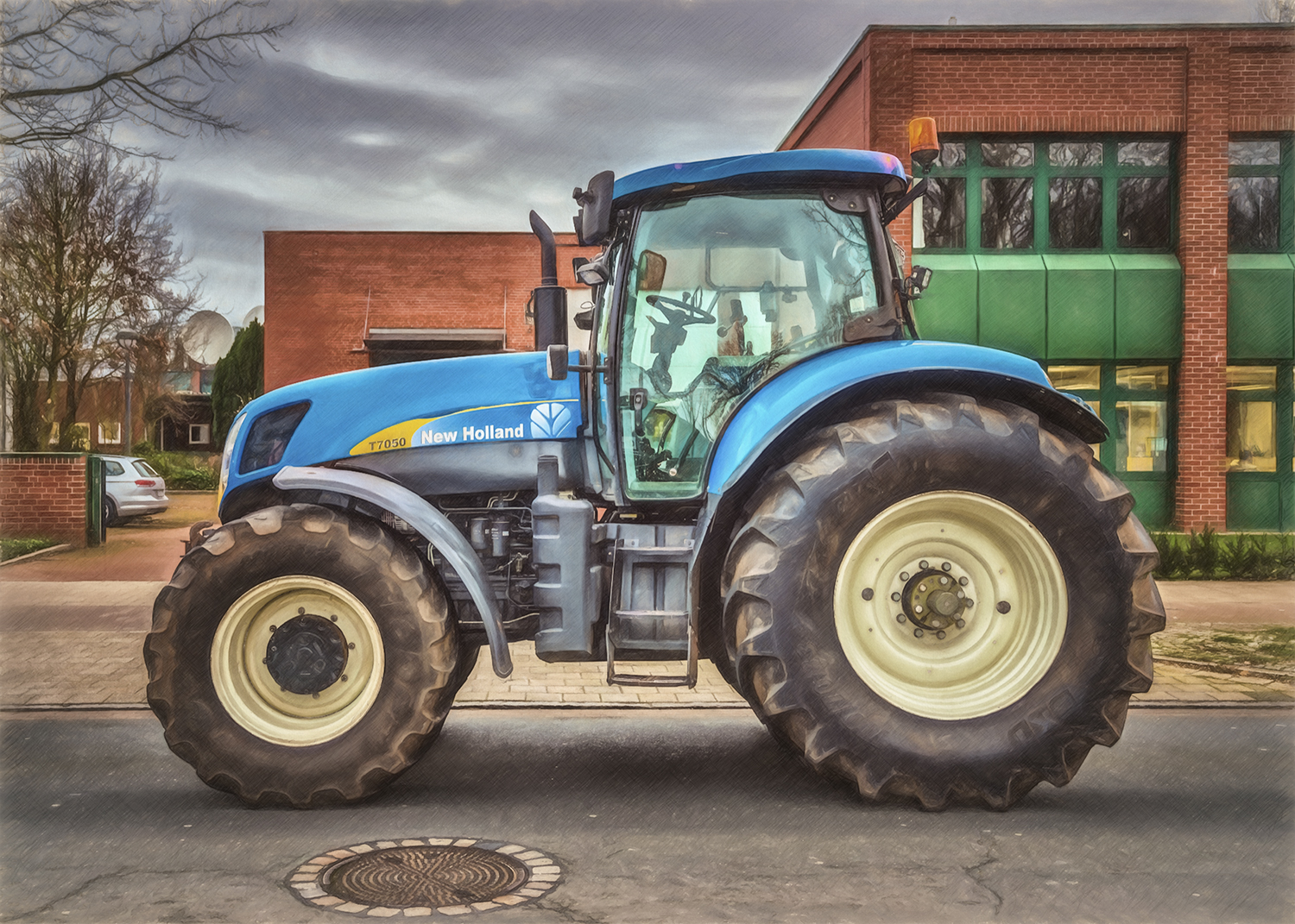 New Holland T7050 Traktor