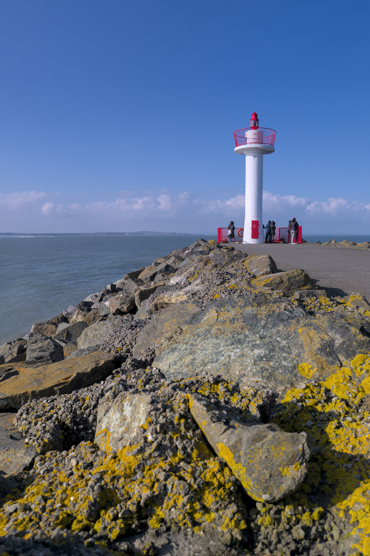 New Howth Harbour lighthouse