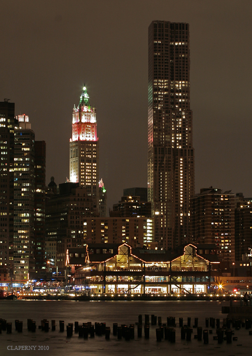 New skyline in Lower Manhattan