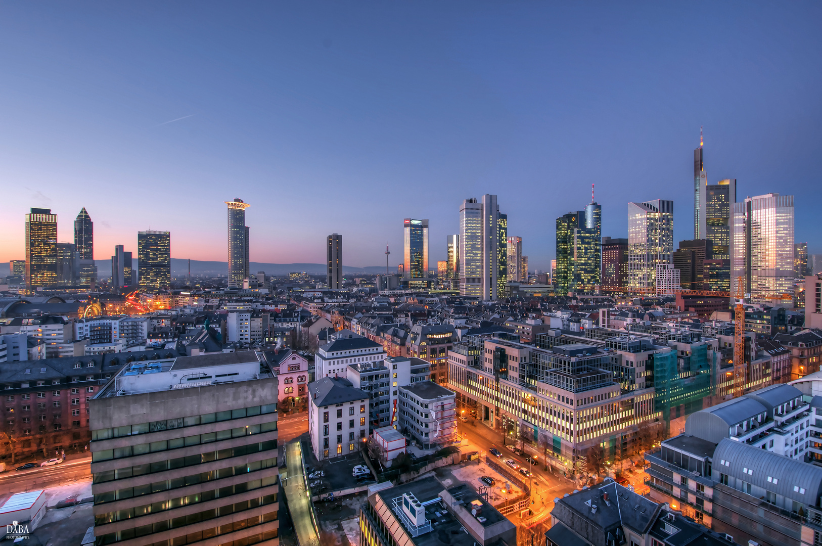 New view of Frankfurt