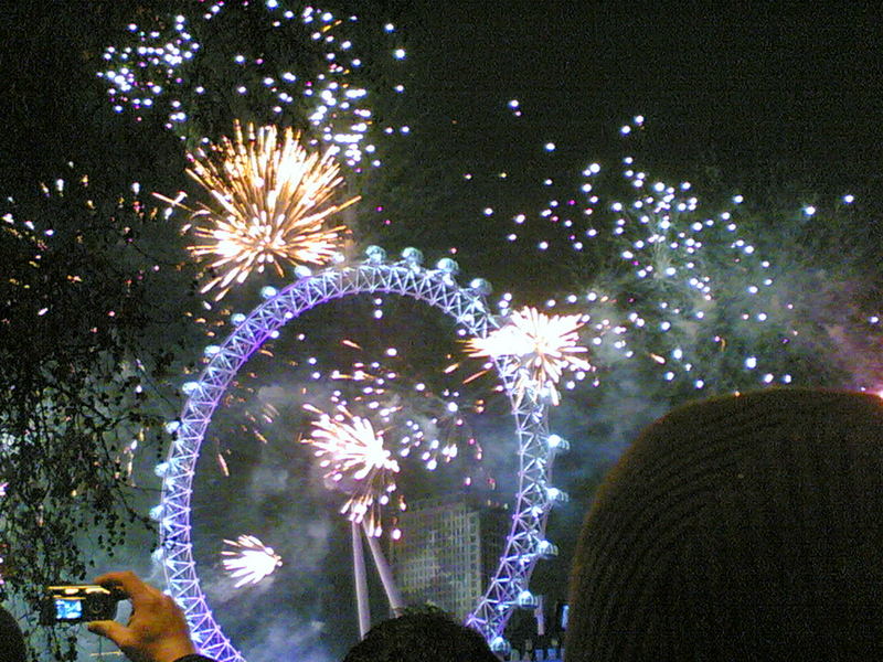 New Year Celebration at London