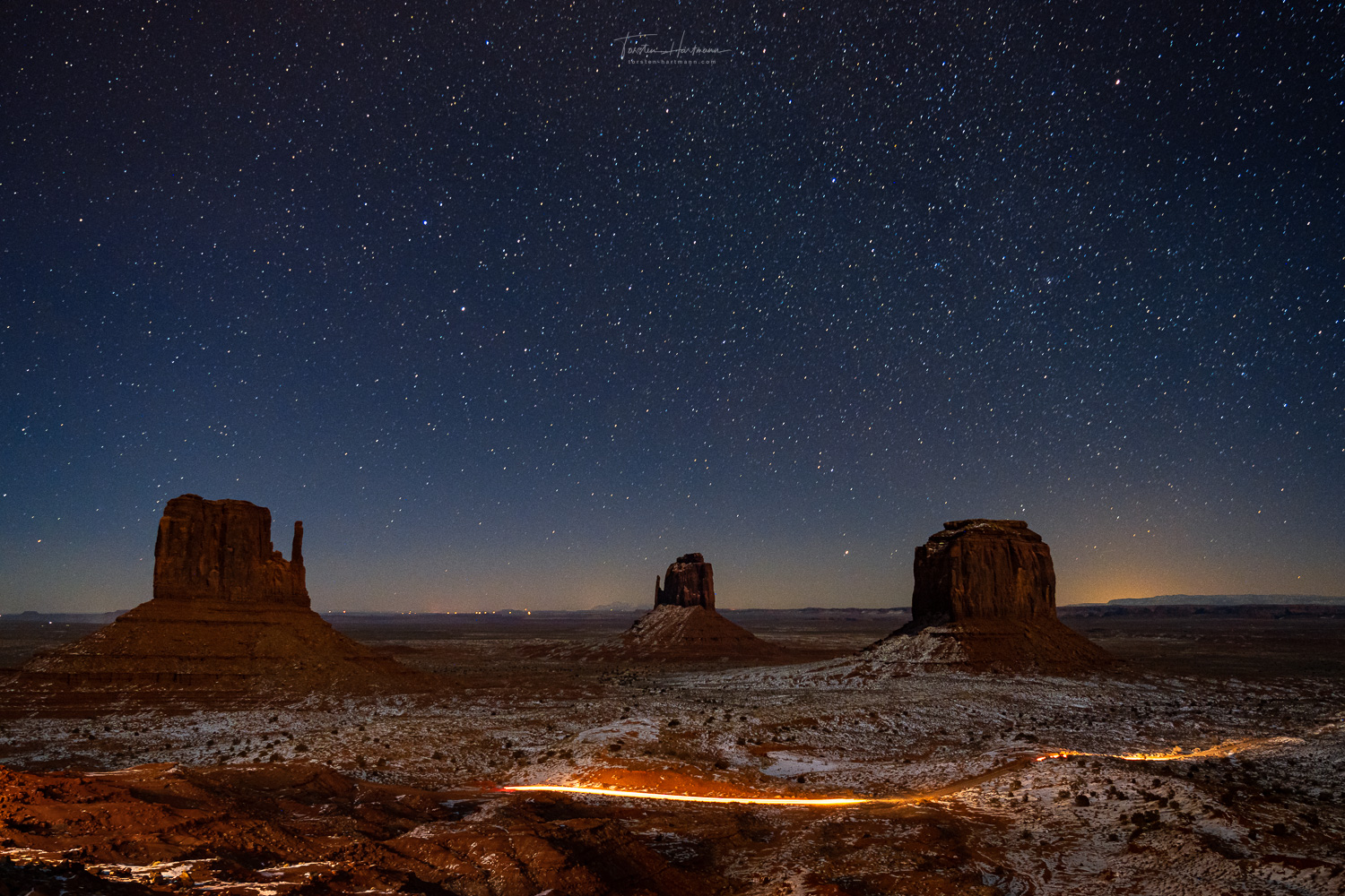 New Year's Eve at Monument Valley (USA)