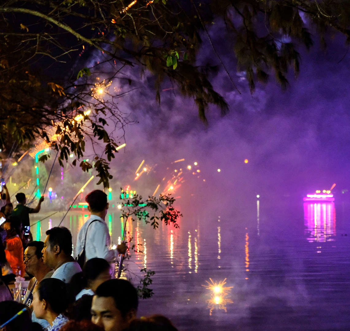 New Years Eve in Kampot, Cambodia