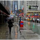 New York 2011, Broadway, Regenwetter III (tiempo lluvioso III)