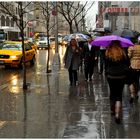 New York 2011, en the 5. Avenue, tiempo lluvioso (Regenwetter), dedicada a bamlebie