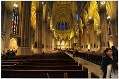 New York 2011, St. Patrick´s Cathedral, Innenansicht (interior)